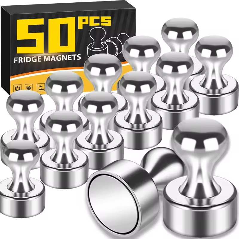 Home Improvement Tim - 1-50 Buah Pin Magnetik Logam, Paku
