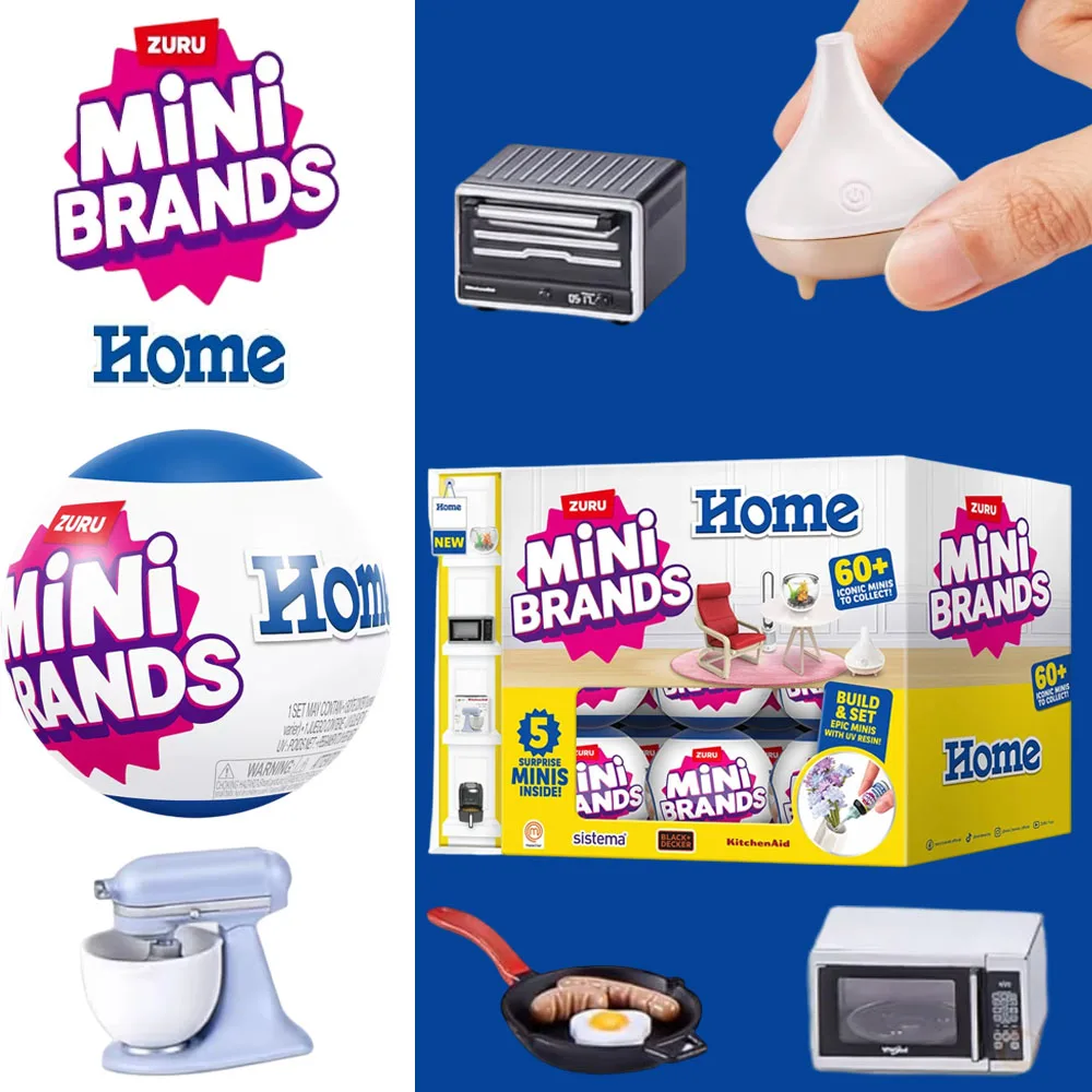 Home Improvement Kitchen - ZURU Mini Brands, Seri Rumah, 60+