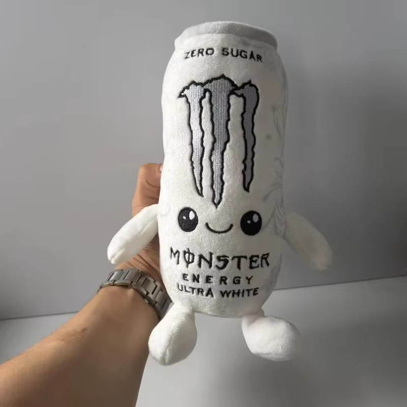 Home Improvement Trends - Boneka Plush Minuman Energi White Monster
