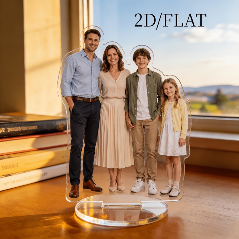 Home Improvement Trends - 1Pc Plakat Akrilik Foto Kustom 2D