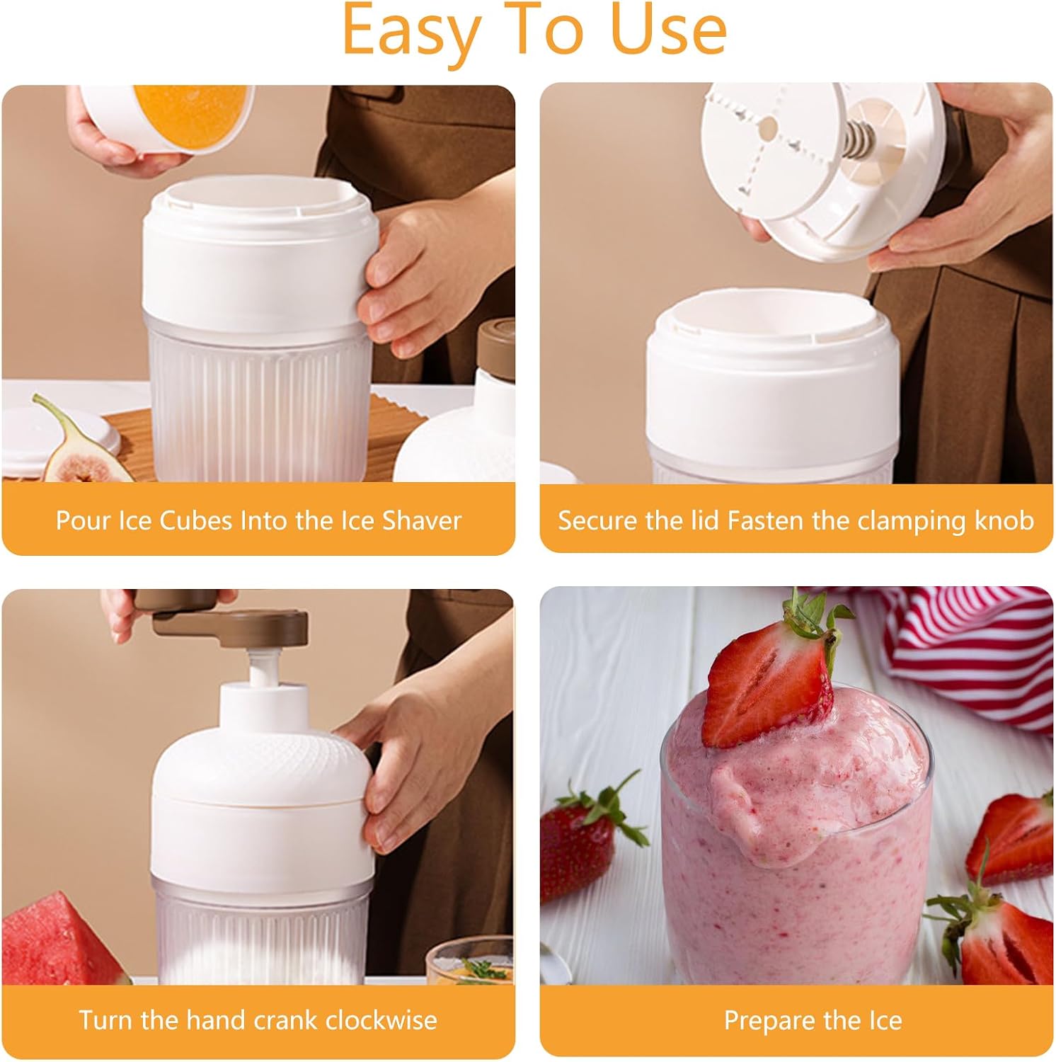 Penghancur Es Manual Portabel  - Home Improvement Kitchen ulasan dan harga