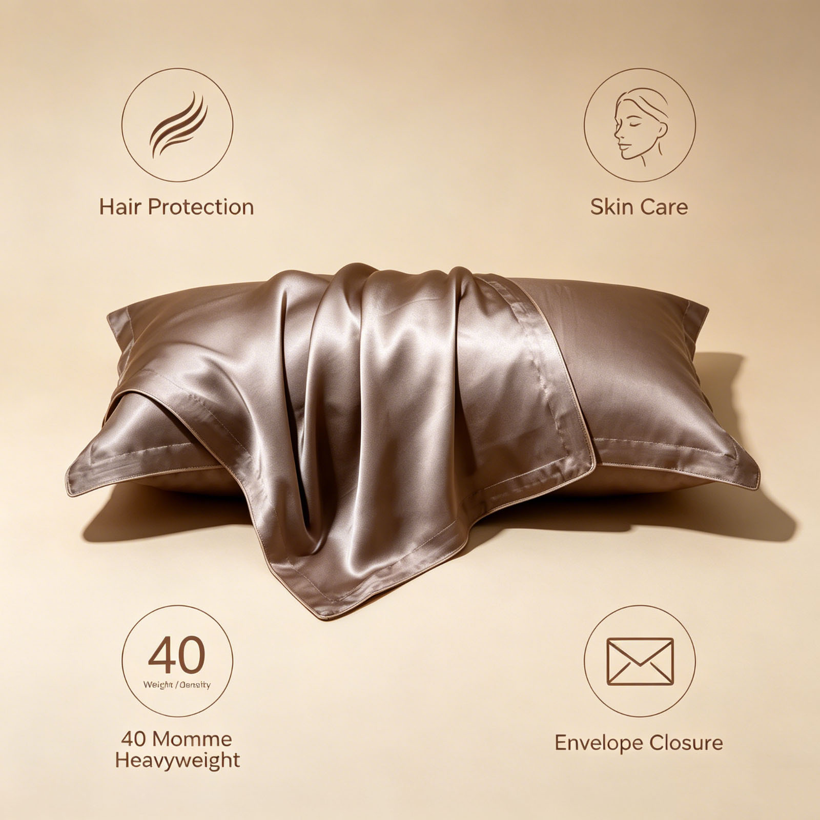 2 Buah Sarung Bantal Sutra Uku - Home Improvement Man ulasan dan harga