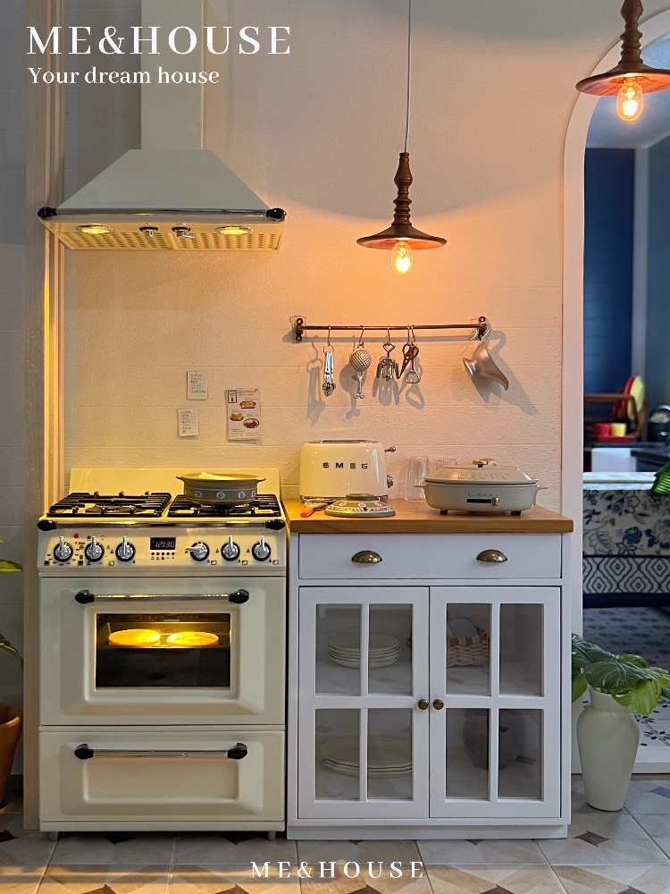1:6 rumah boneka Model Mini Ak - Home Improvement Kitchen ulasan dan harga