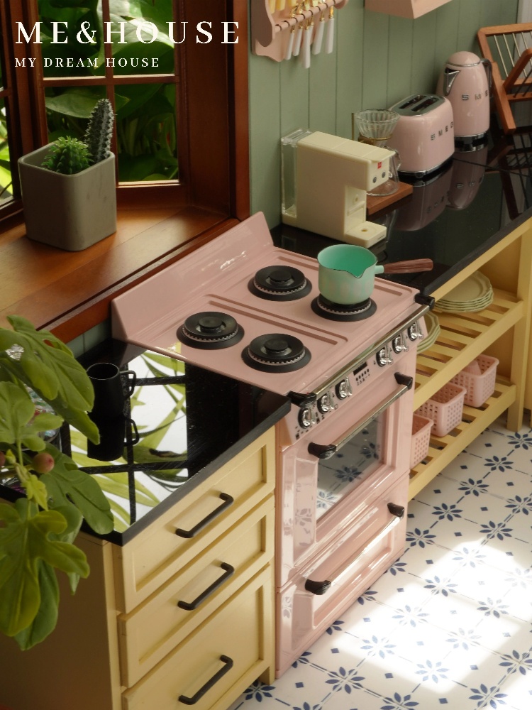 1:6 rumah boneka Model Mini Ak - Home Improvement Kitchen ulasan dan harga