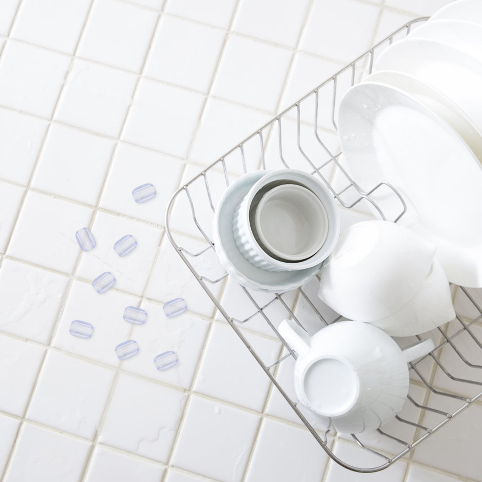10Pcs Pelindung Kaki Rak Wasta - Home Improvement Kitchen ulasan dan harga